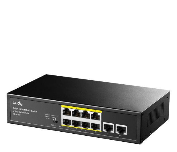 CUDY FS1010P 8xFE PoE+ 120W - 1189162 - zdjęcie 2
